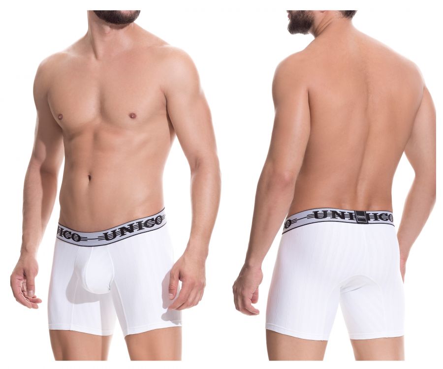 Unico 1802010021000 Calzoncillos Boxer Mantra Color Blanco