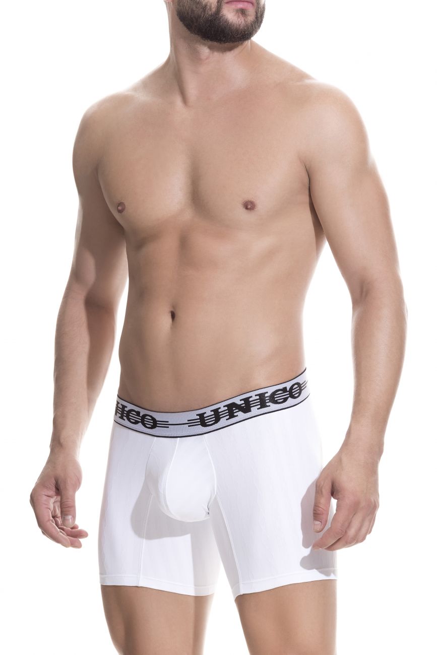 Unico 1802010021000 Calzoncillos Boxer Mantra Color Blanco