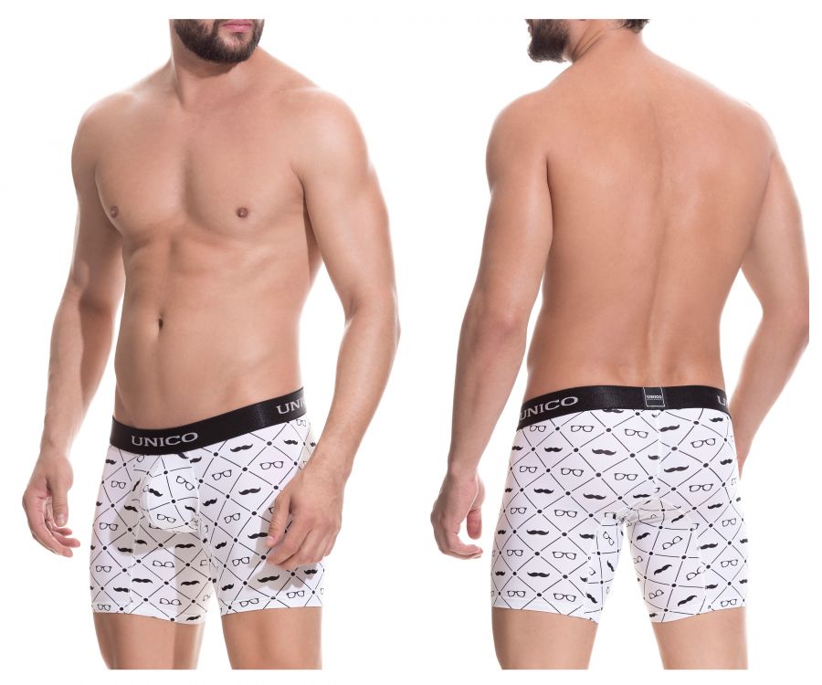 Unico 1802010022000 Boxer Briefs Caballero Color Blanco
