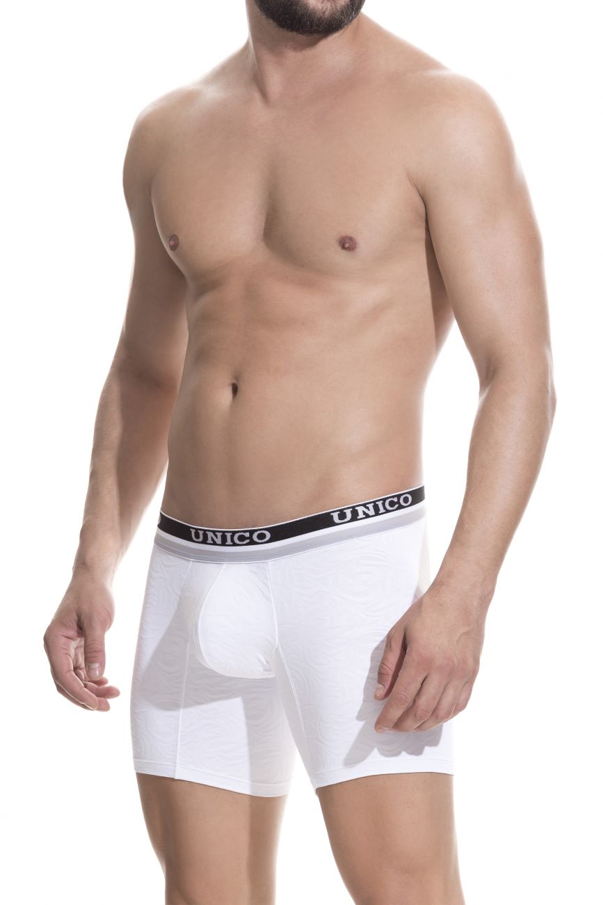 Unico 1802010023000 Calzoncillos tipo bóxer Reconnect Color Blanco