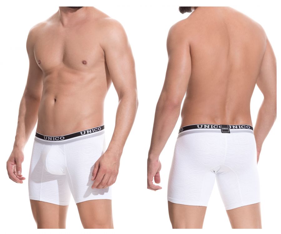 Unico 1802010023000 Calzoncillos tipo bóxer Reconnect Color Blanco
