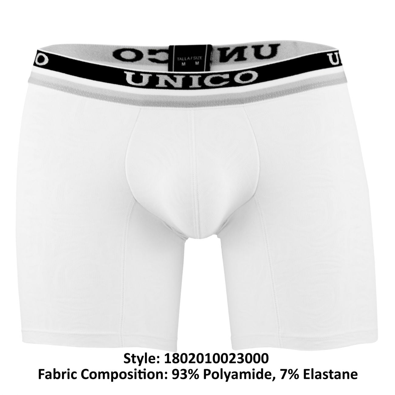 Unico 1802010023000 Calzoncillos tipo bóxer Reconnect Color Blanco