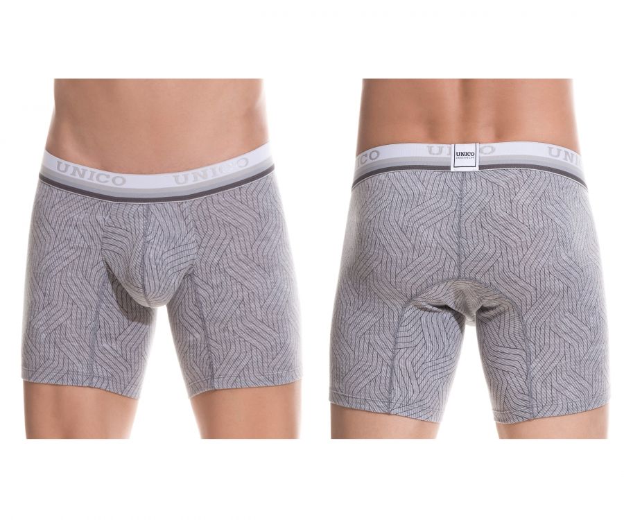Unico 1802010023259 Calzoncillos Boxer Sharma Color Gris