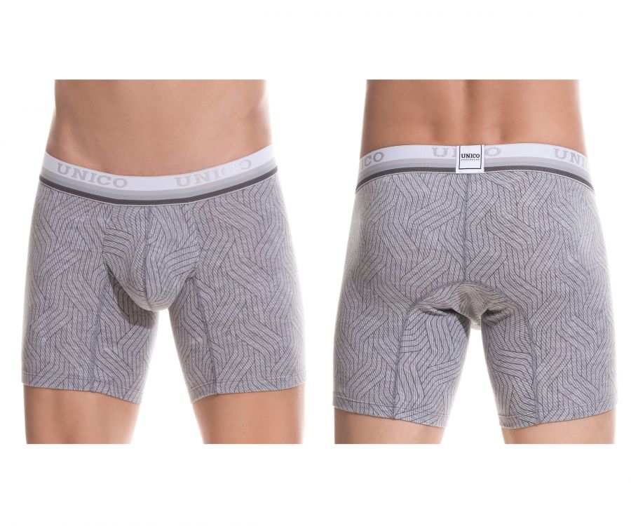 Unico 1802010023259 Boxer Briefs Sharma Color Gray