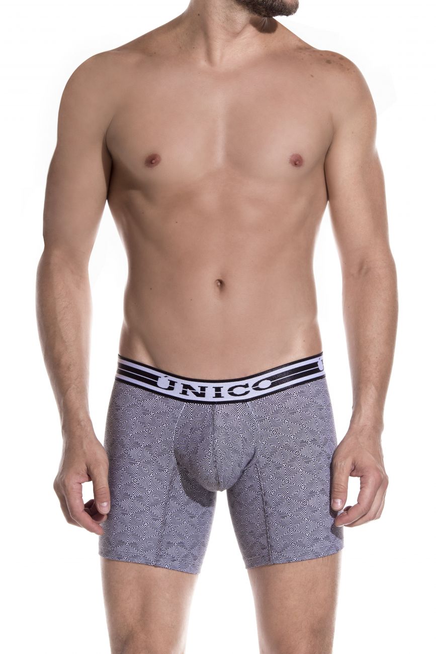 Unico 1902010022863 Calzoncillos Boxer Techne Color Negro-Blanco