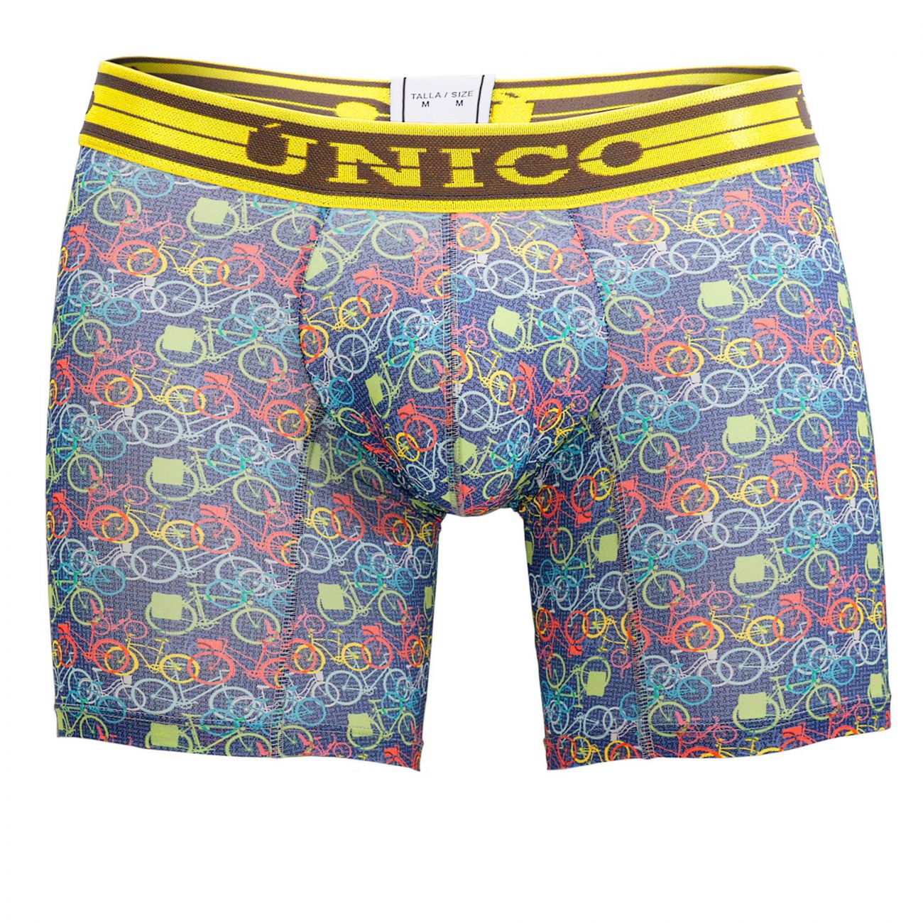 Unico 1902010023063 Calzoncillos tipo bóxer con estampado de colores atemporales