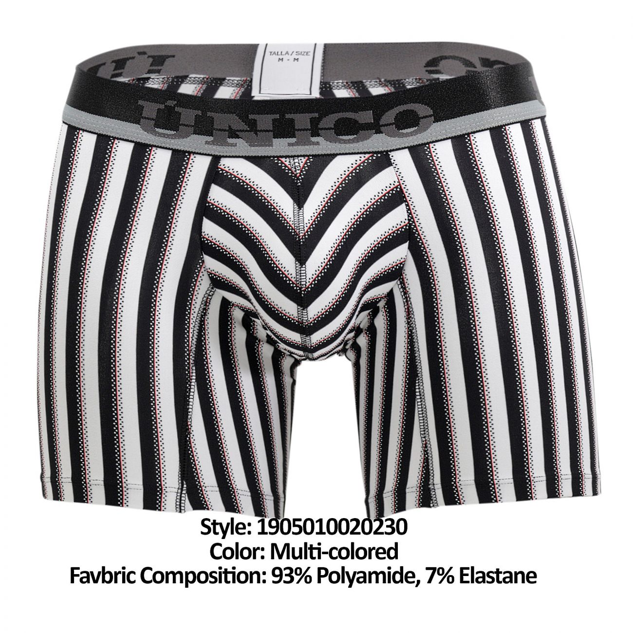 Unico 1905010020230 Boxershorts Blocks Color Mehrfarbig