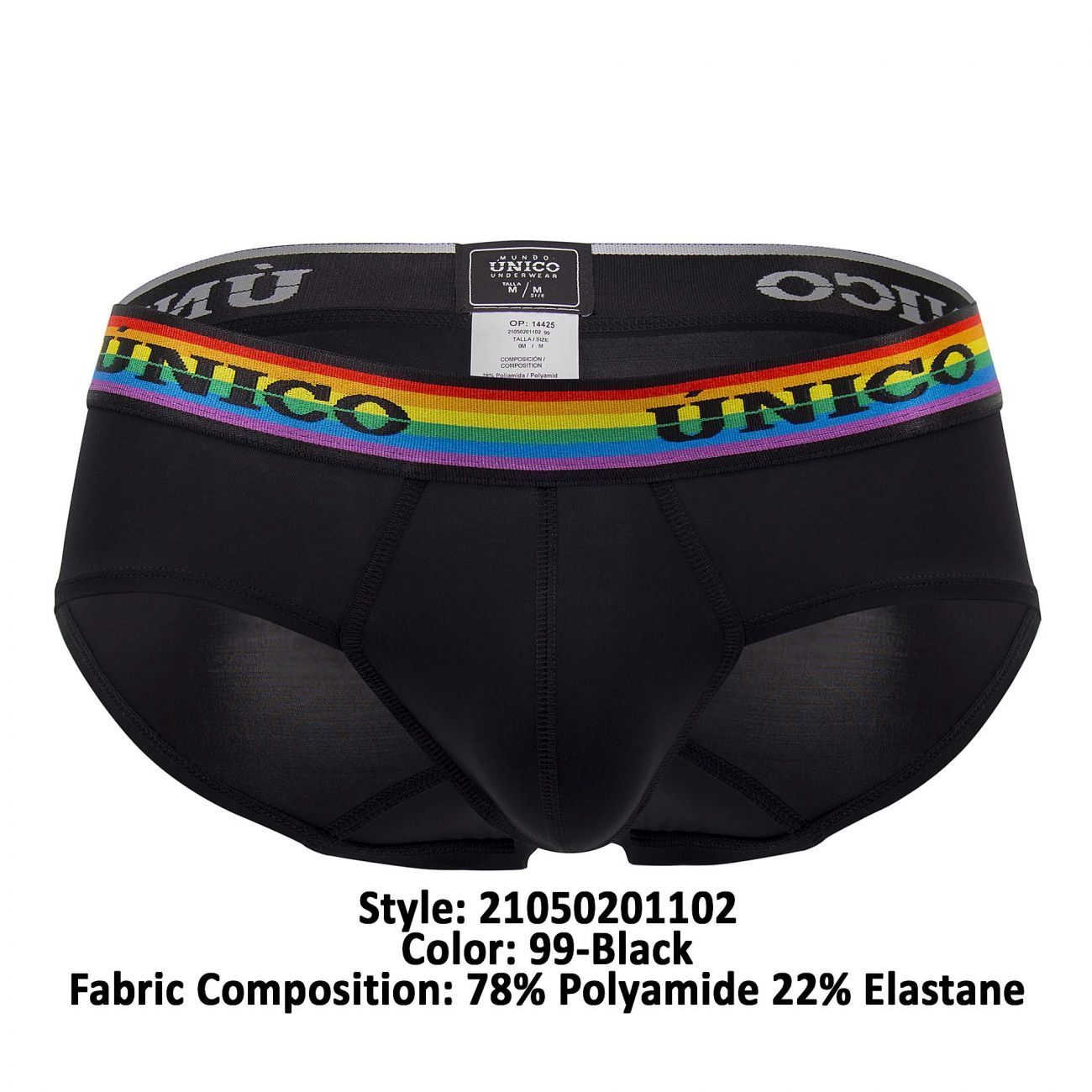 Unico 21050201102 Love Wins Slip Farbe 99-Schwarz