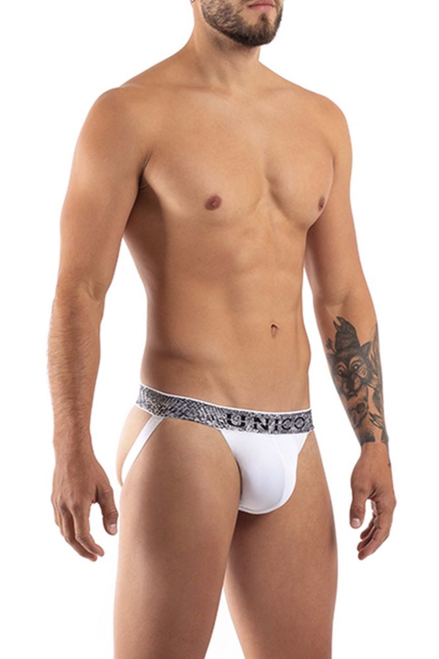 Jockstrap de fieltro Unico 21070301203 Color 63-Blanco