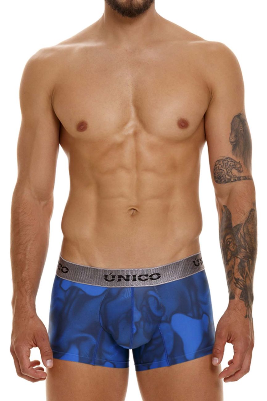 Unico 23080100107 Bóxer Oleada Color 46-Azul