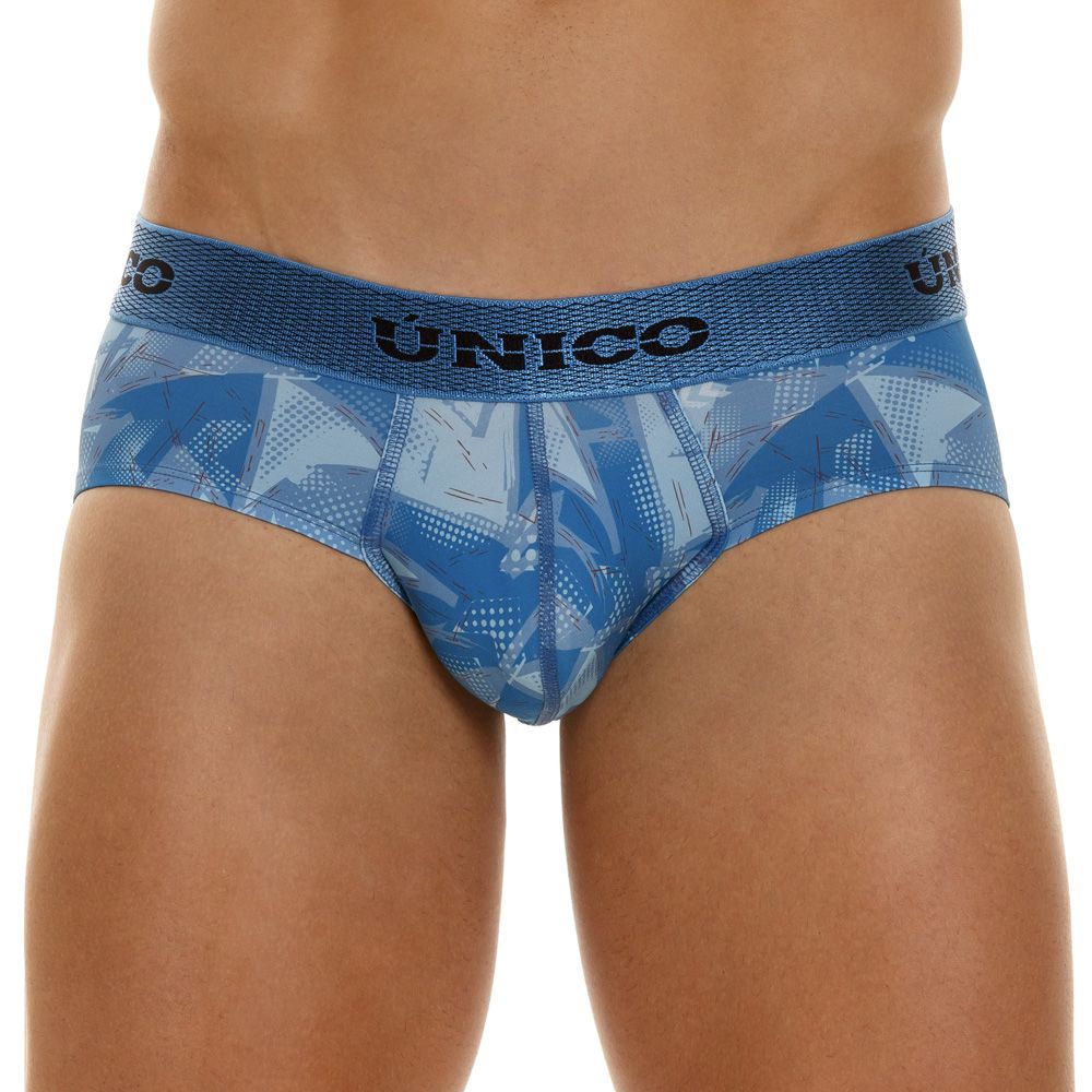 Unico 23080101102 Escantillon Briefs Color 46-Azul