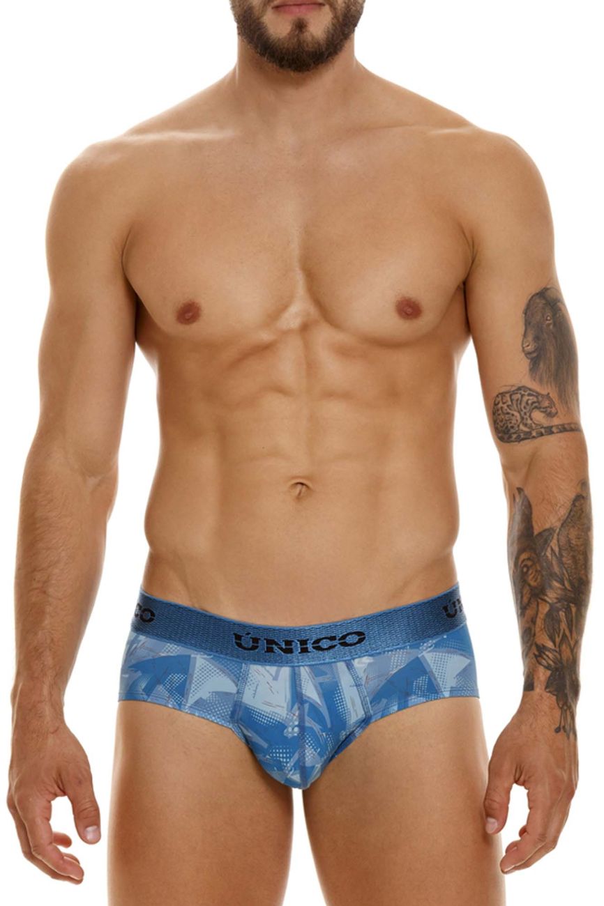 Unico 23080101102 Escantillon Briefs Color 46-Azul