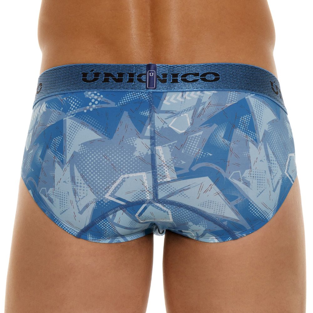 Unico 23080101102 Escantillon Briefs Color 46-Azul
