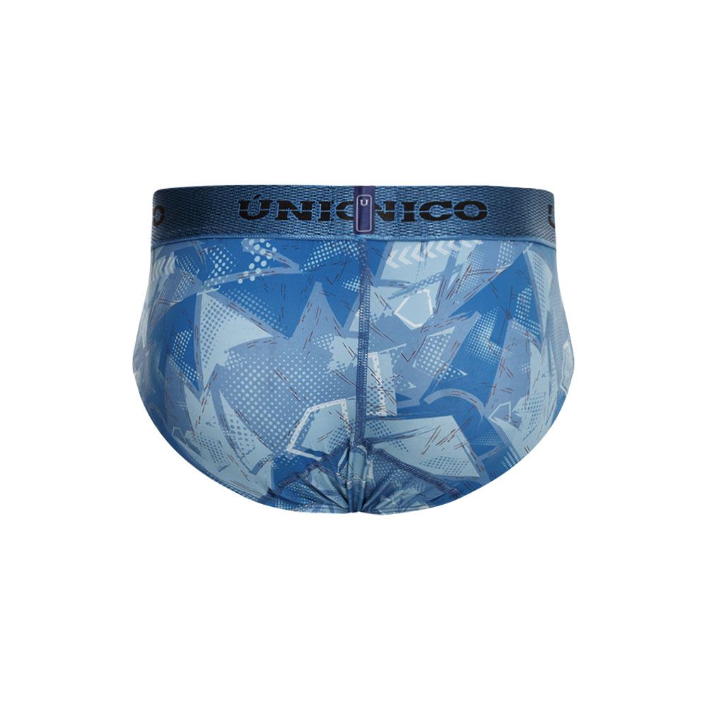 Unico 23080101102 Escantillon Briefs Color 46-Azul