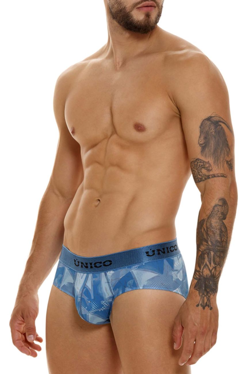 Unico 23080101102 Escantillon Briefs Color 46-Azul