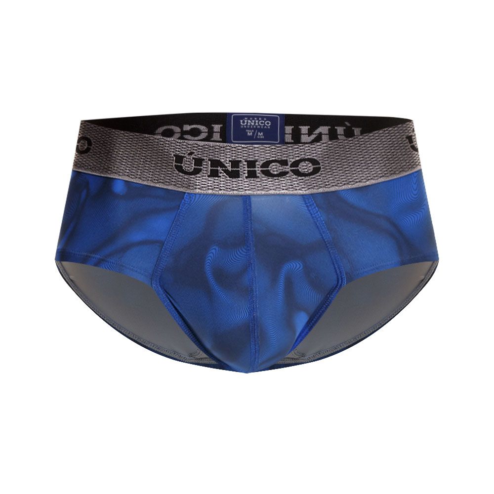 Unico 23080101107 Calzoncillo Oleada Color 46-Azul