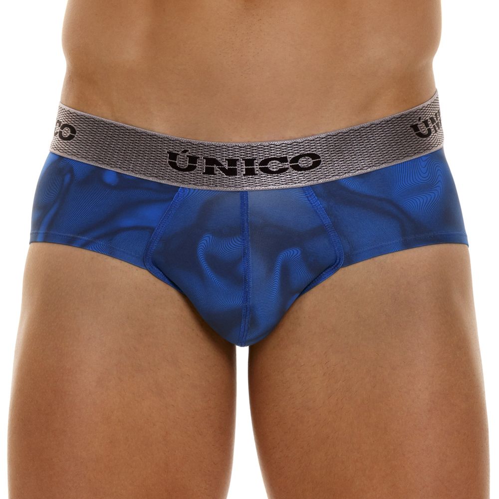 Unico 23080101107 Calzoncillo Oleada Color 46-Azul