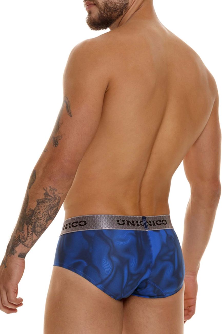 Unico 23080101107 Calzoncillo Oleada Color 46-Azul