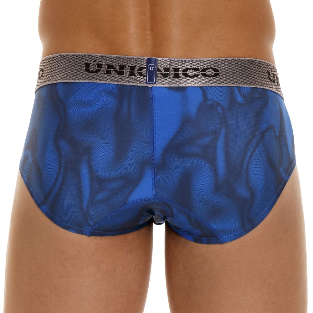 Unico 23080101107 Calzoncillo Oleada Color 46-Azul
