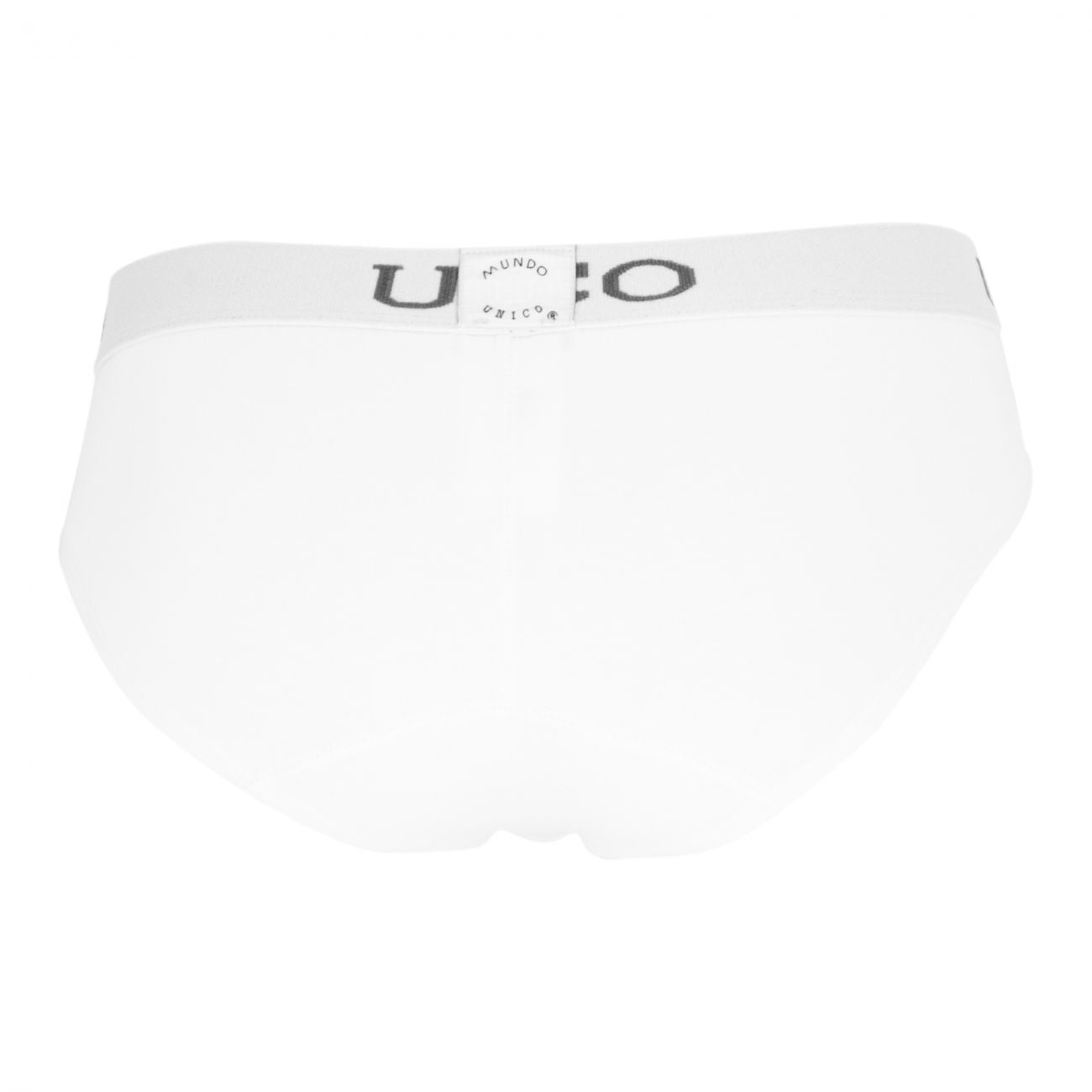 Unico 9610050100 (9612020110100) Brief Cristalino Algodón Color Blanco