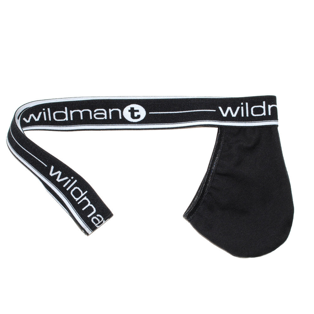 WildmanT Big Boy Pouch Strapless Jock Black - DealByEthan.gay