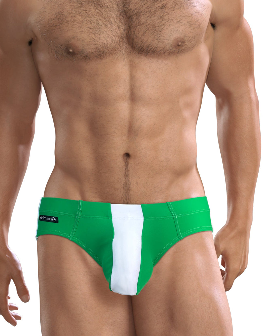 WildmanT Big Boy Pouch Swim Brief Green - DealByEthan.gay loves WildmanT