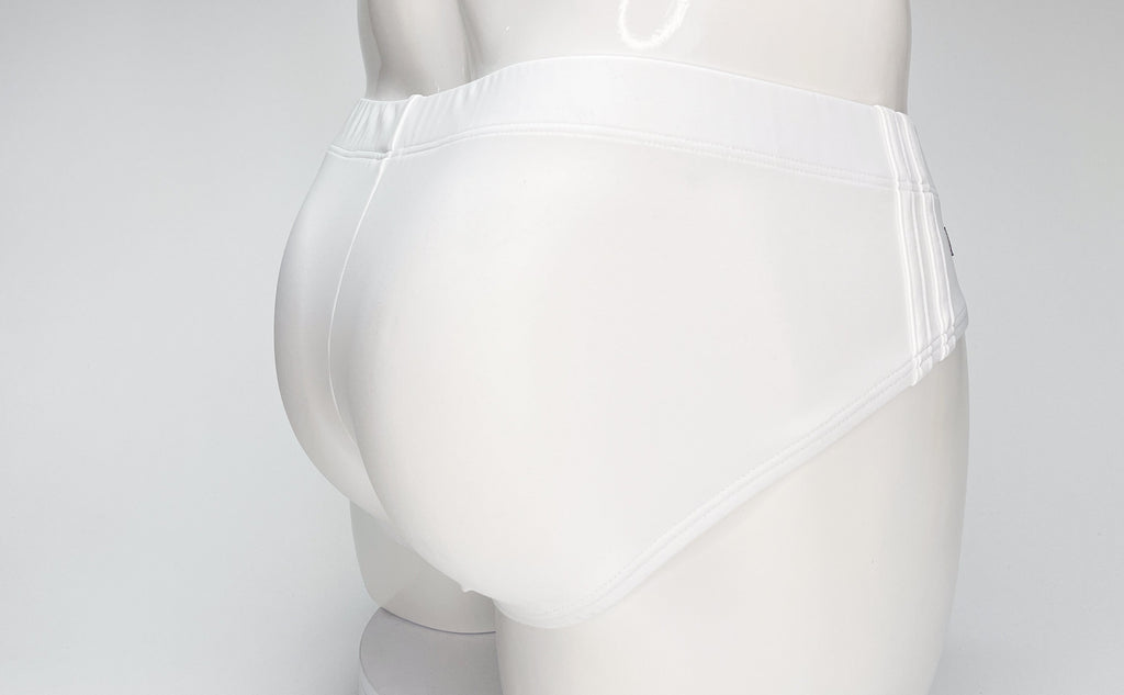 WildmanT Big Boy Pouch Swim Brief White - DealByEthan.gay loves WildmanT