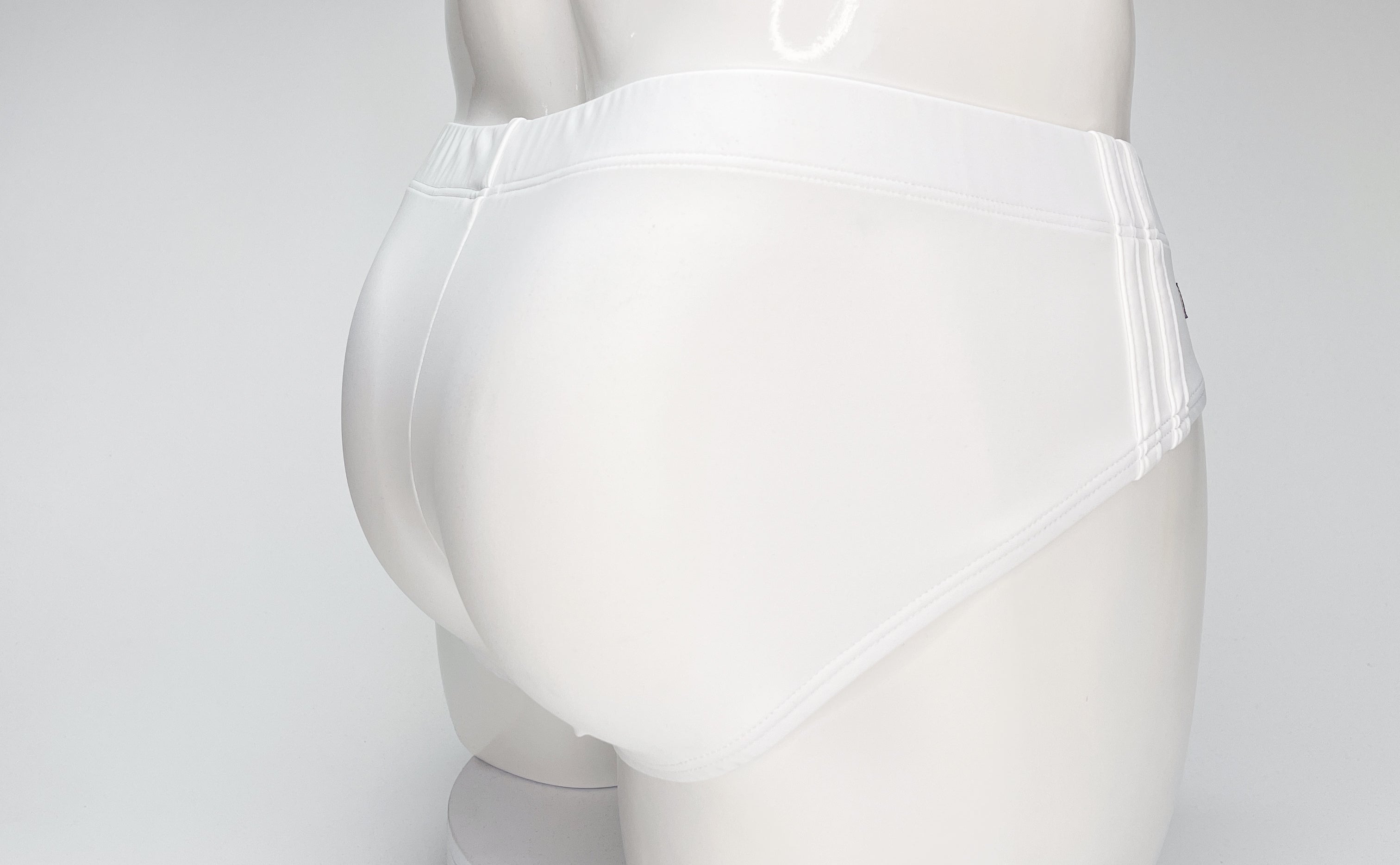 WildmanT Big Boy Pouch Swim Brief White - DealByEthan.gay loves WildmanT