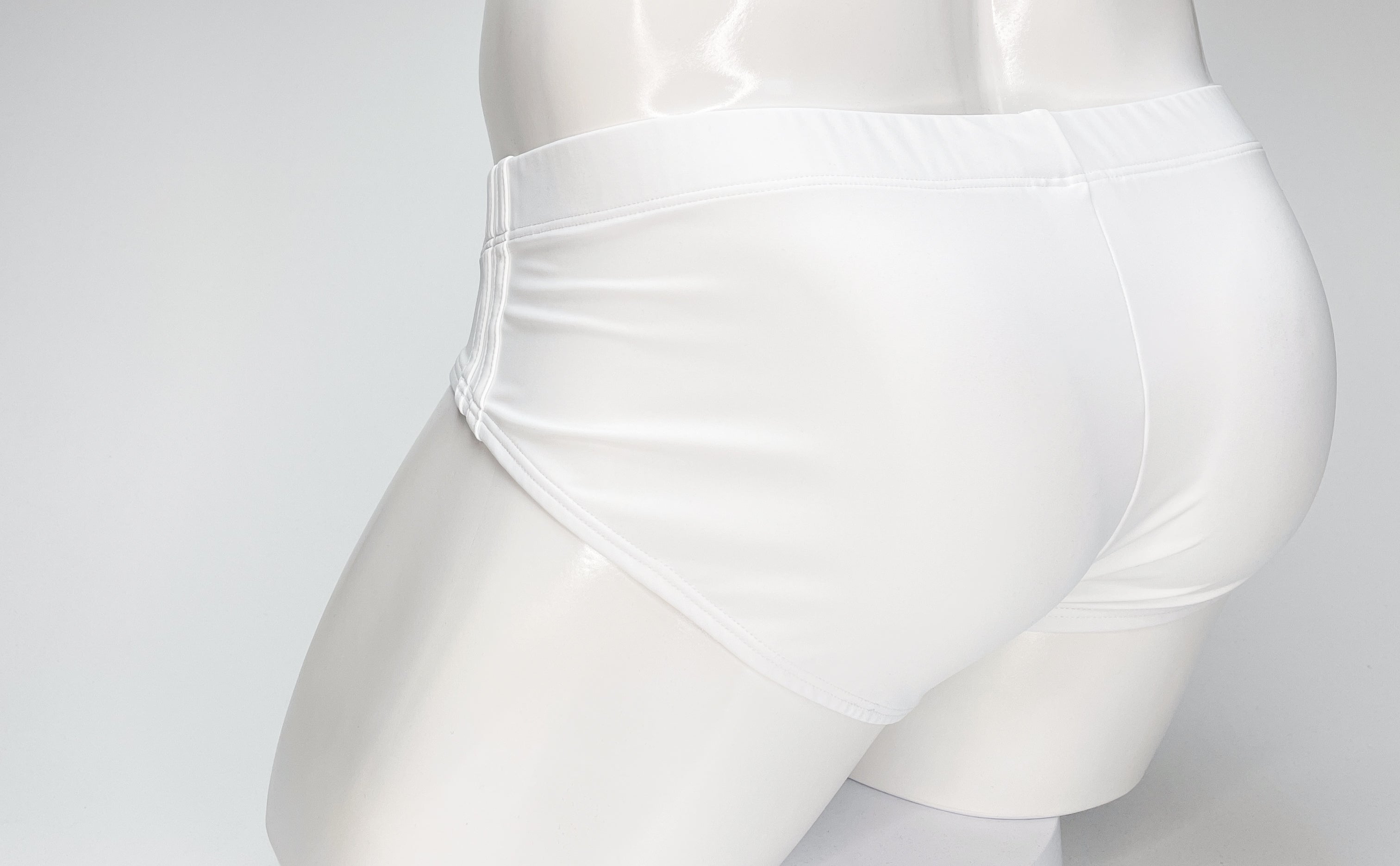 WildmanT Big Boy Pouch Swim Brief White - DealByEthan.gay loves WildmanT