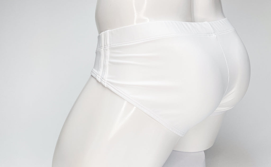 WildmanT Big Boy Pouch Swim Brief White - DealByEthan.gay loves WildmanT