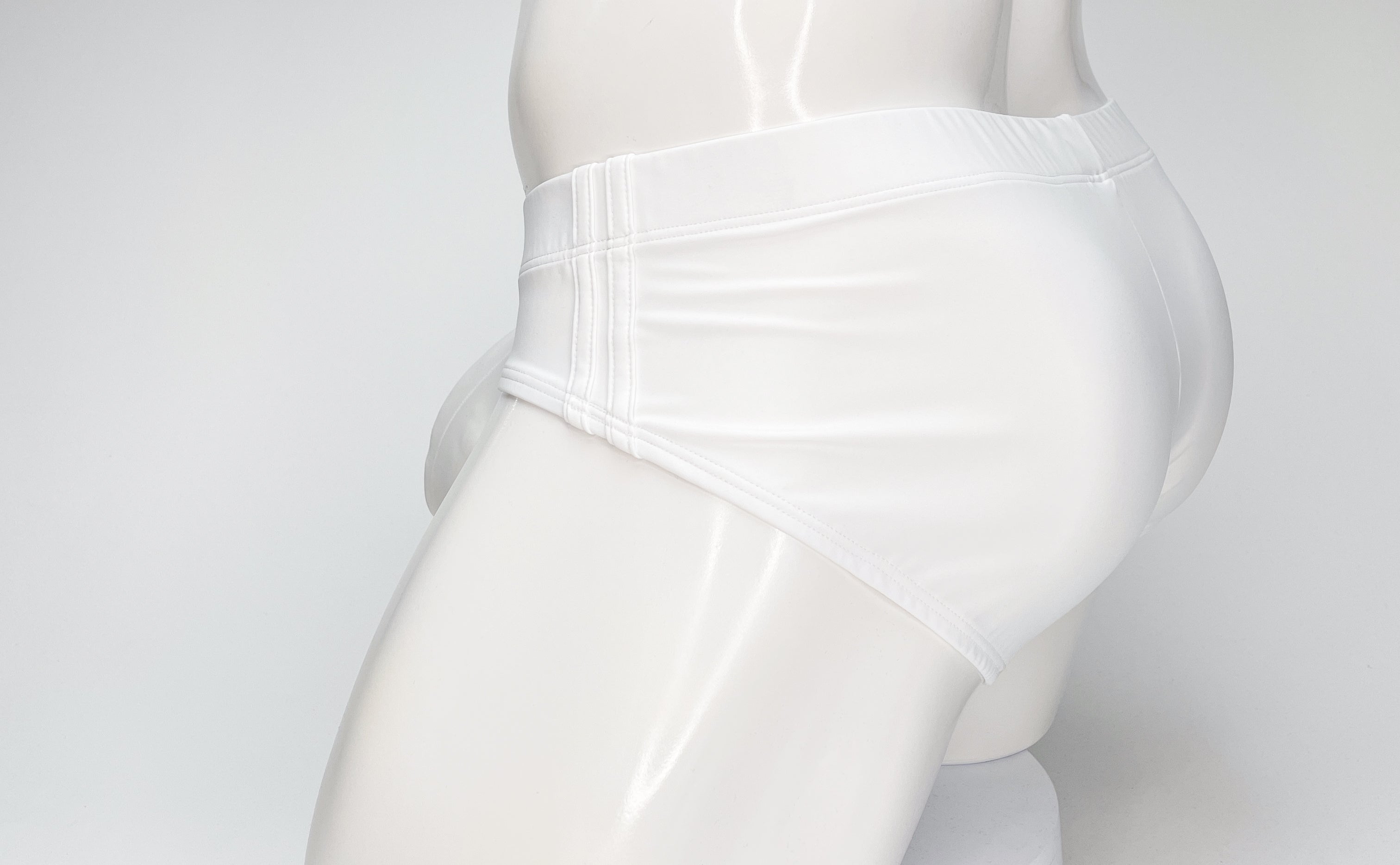 WildmanT Big Boy Pouch Swim Brief White - DealByEthan.gay loves WildmanT
