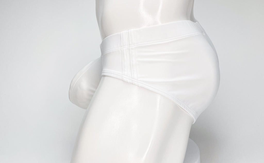 WildmanT Big Boy Pouch Swim Brief White - DealByEthan.gay loves WildmanT