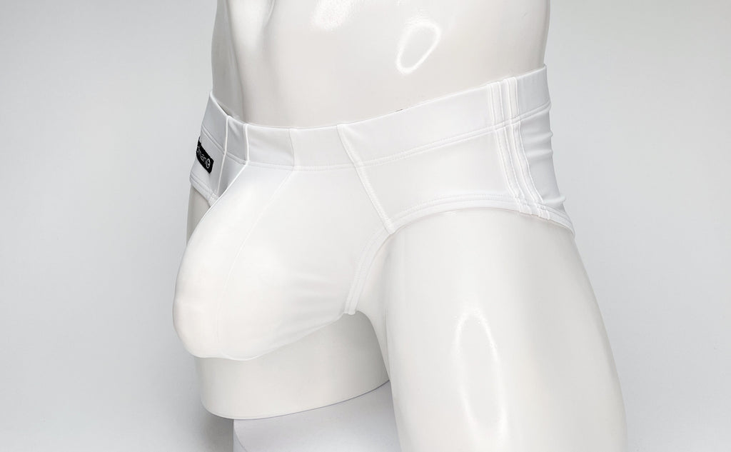 WildmanT Big Boy Pouch Swim Brief White - DealByEthan.gay loves WildmanT