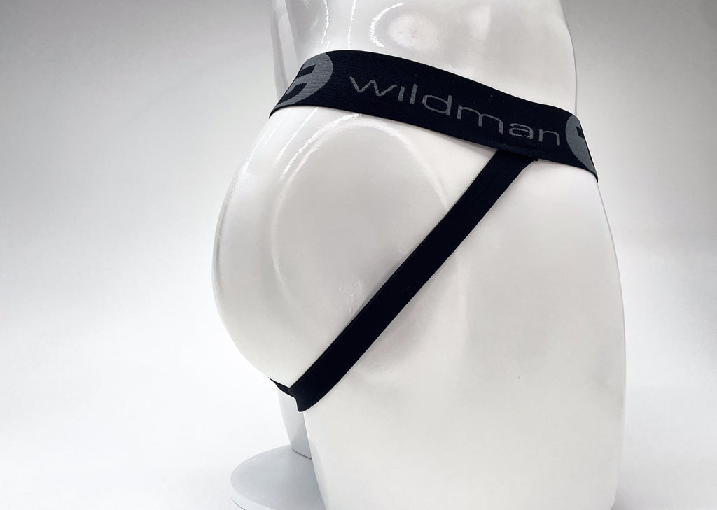 WildmanT Cotton Big Boy Pouch Stripe Jockstrap Red/Black - DealByEthan.gay loves WildmanT