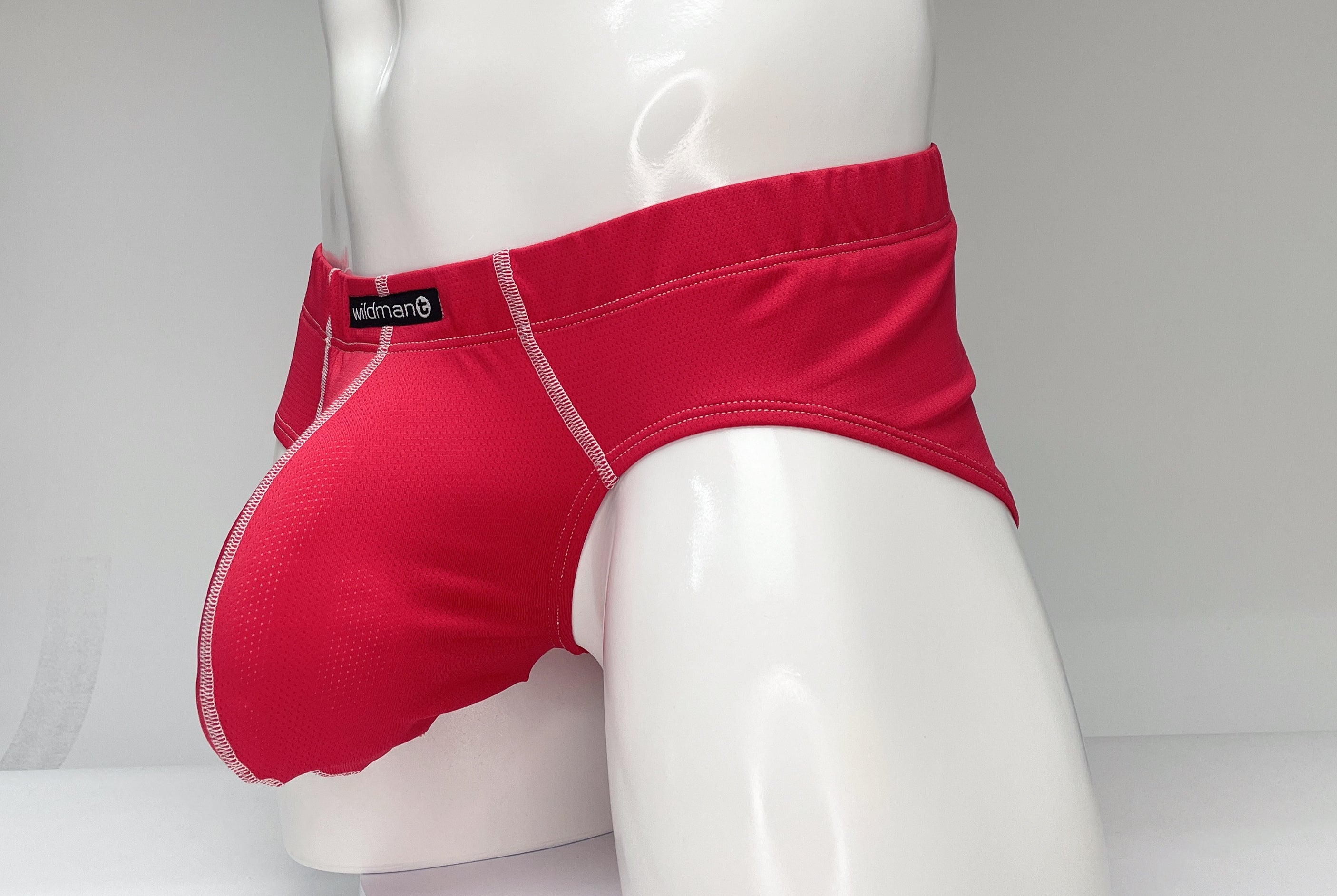 WildmanT Mesh Brief Red - DealByEthan.gay loves WildmanT