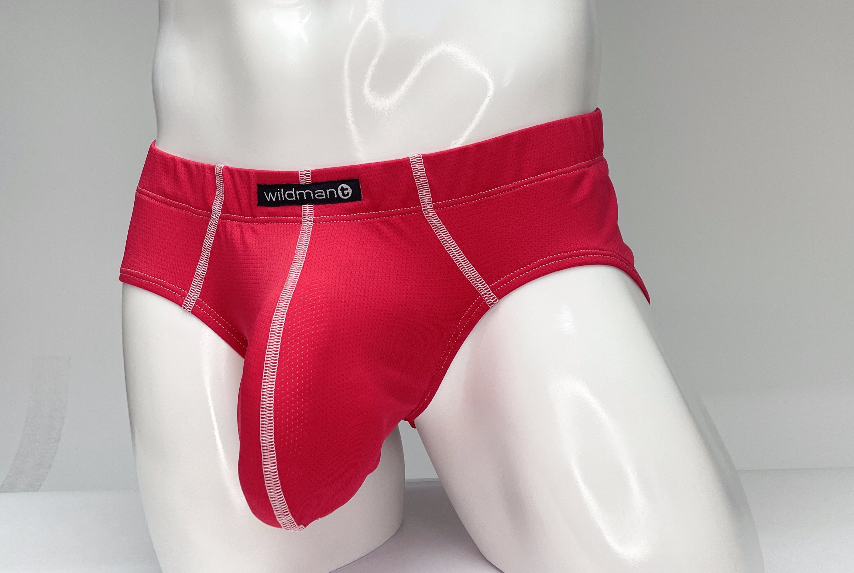 WildmanT Mesh Brief Red - DealByEthan.gay loves WildmanT
