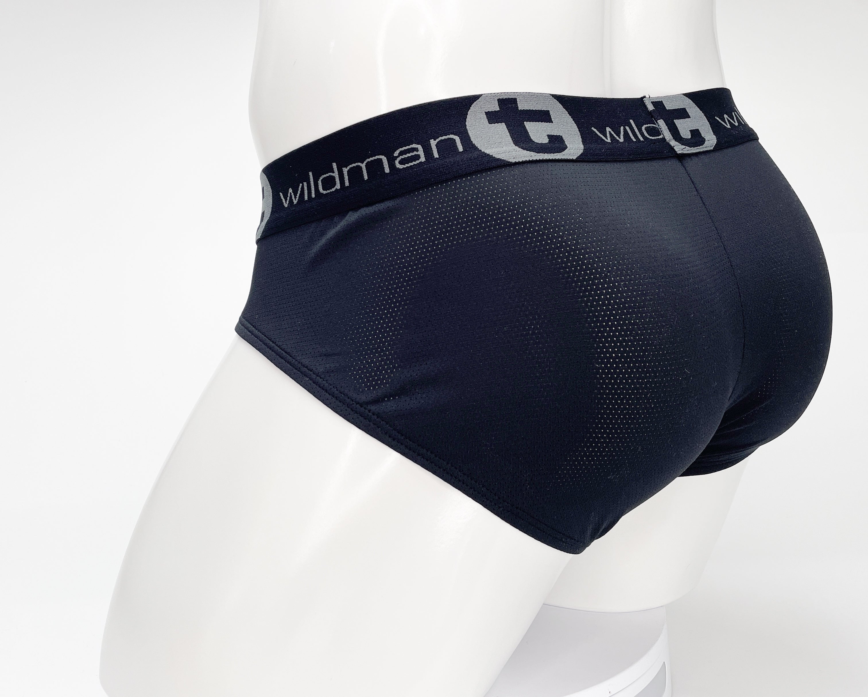 WildmanT Mesh Monster Cock Brief Black - DealByEthan.gay