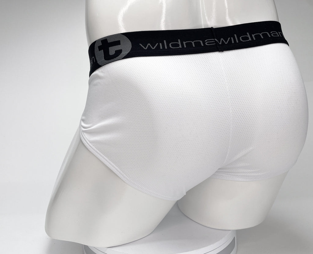 WildmanT Mesh Monster Cock Brief White - DealByEthan.gay