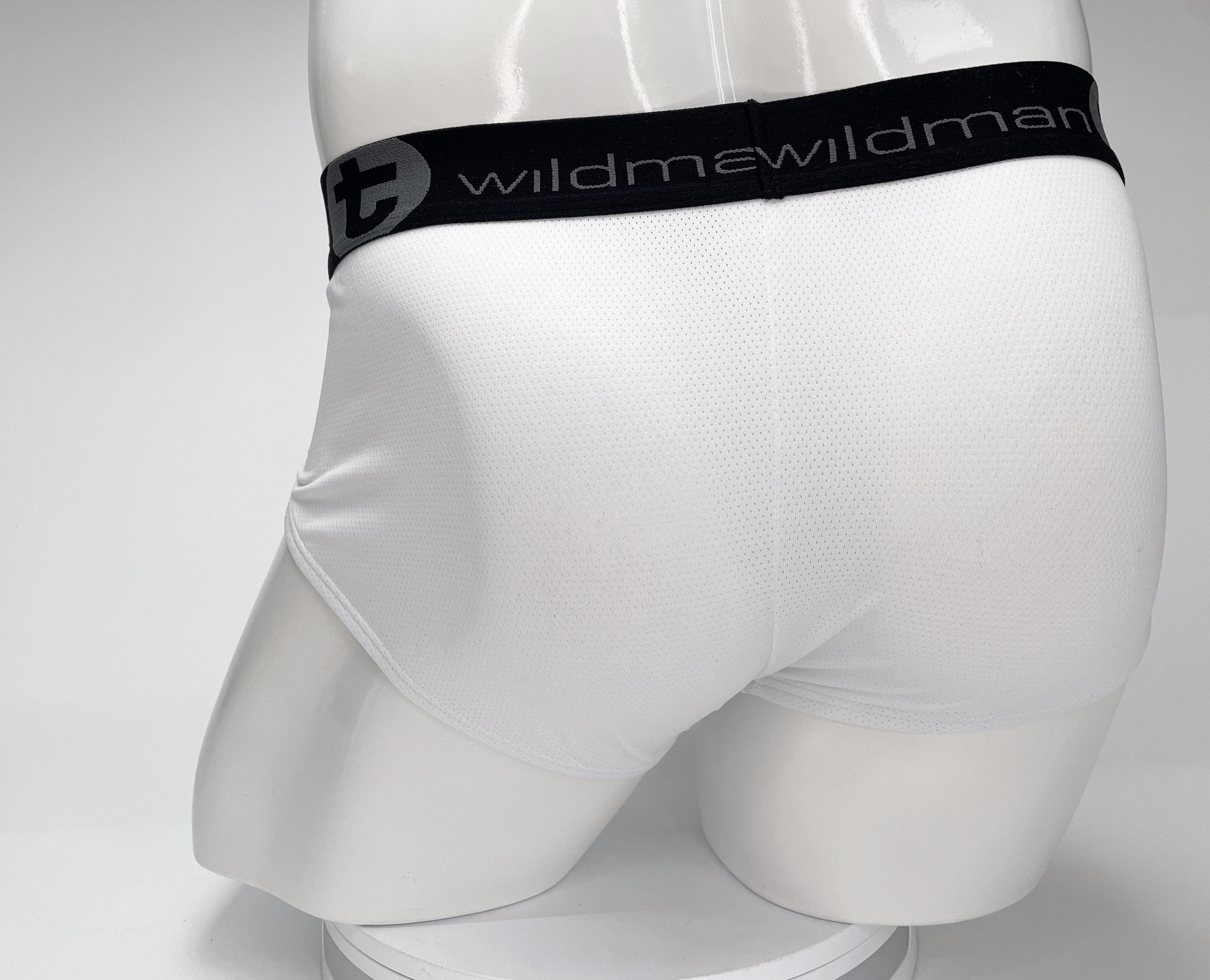 WildmanT Mesh Monster Cock Brief White - DealByEthan.gay