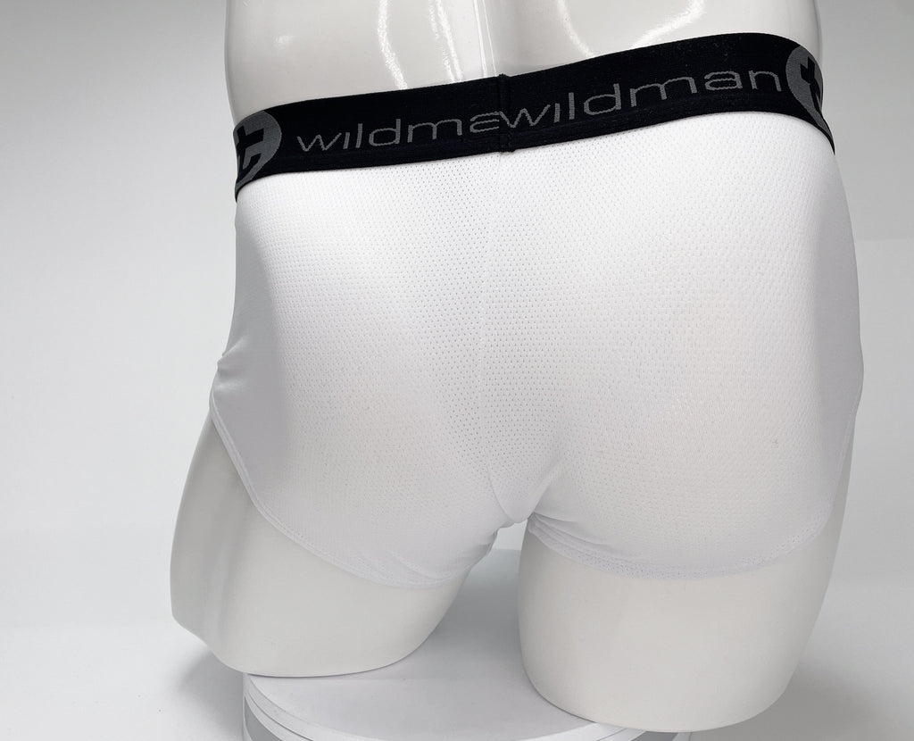 WildmanT Mesh Monster Cock Brief White - DealByEthan.gay