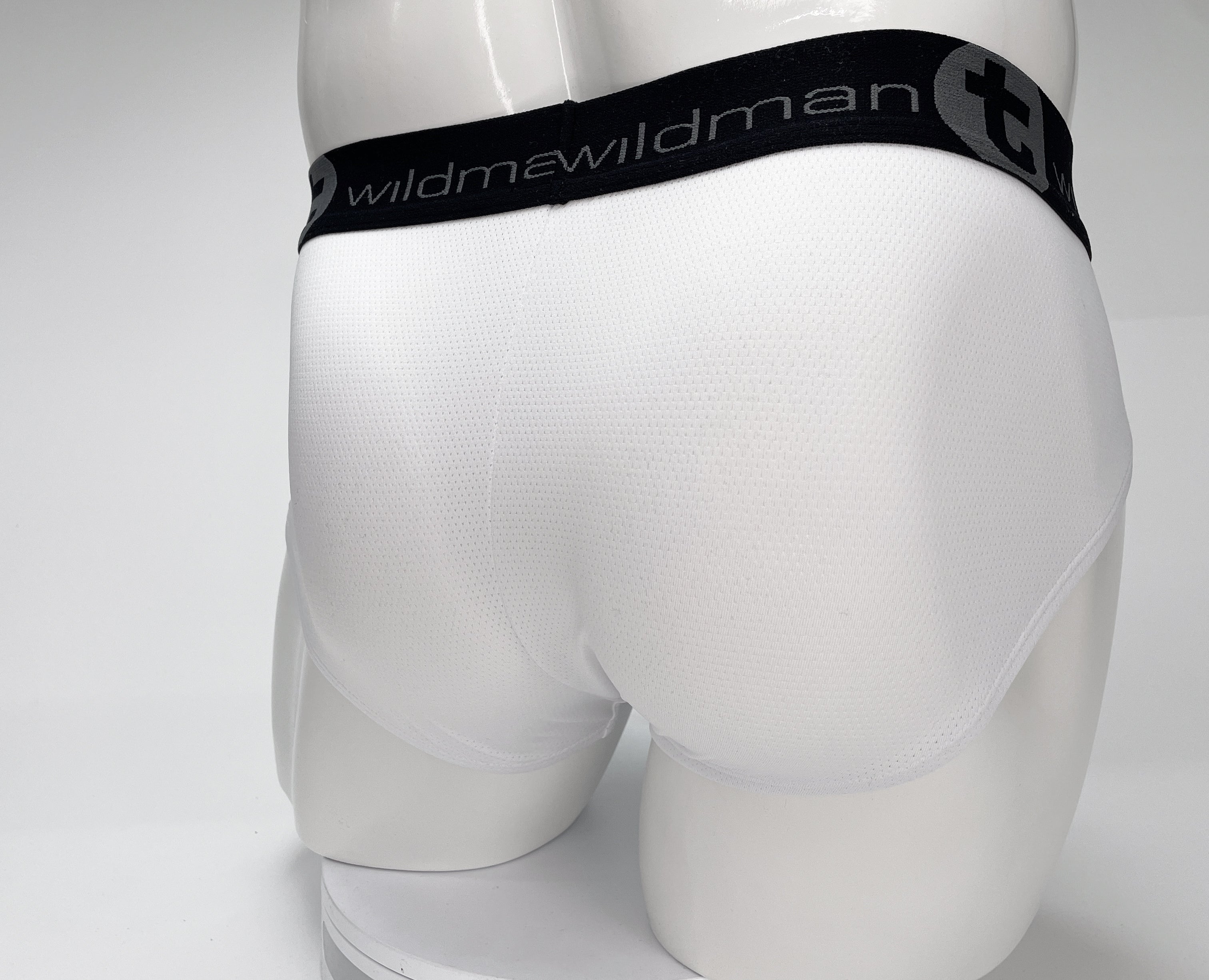 WildmanT Mesh Monster Cock Brief White - DealByEthan.gay