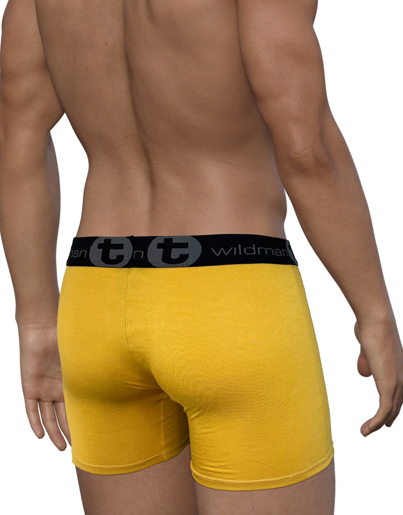 WildmanT Modal Big Boy Pouch 5" Inseam Boxer Brief Gold - DealByEthan.gay loves WildmanT