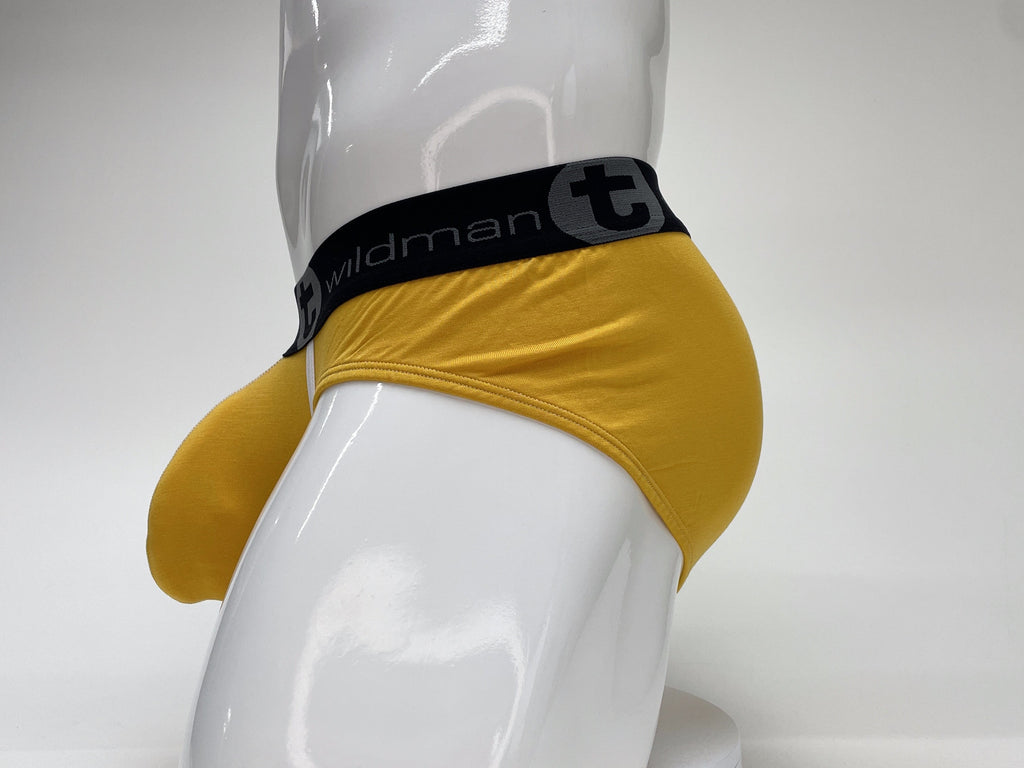 WildmanT Modal Big Boy Pouch Brief Gold - DealByEthan.gay loves WildmanT