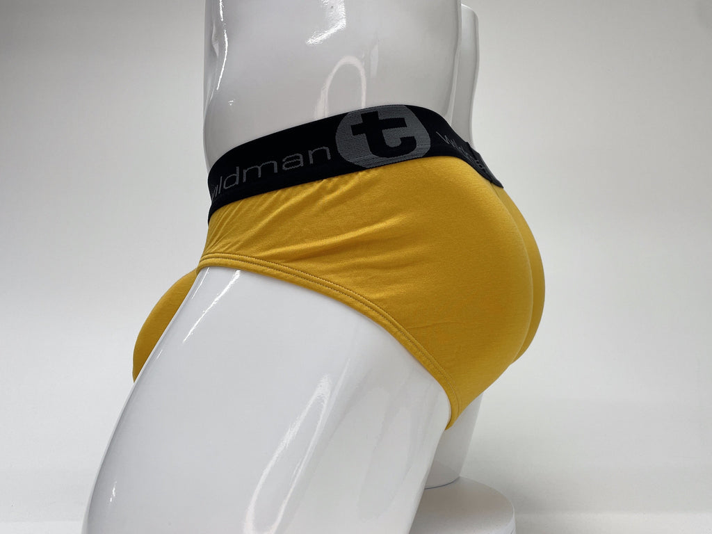 WildmanT Modal Big Boy Pouch Brief Gold - DealByEthan.gay loves WildmanT