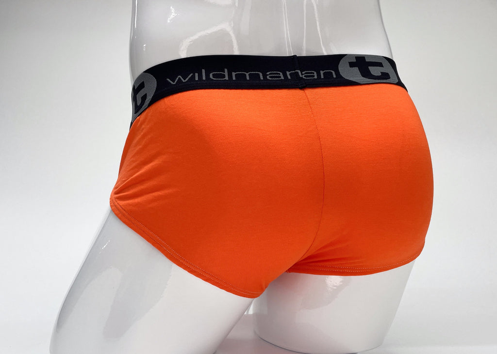 WildmanT Modal Big Boy Pouch Brief Orange - DealByEthan.gay loves WildmanT