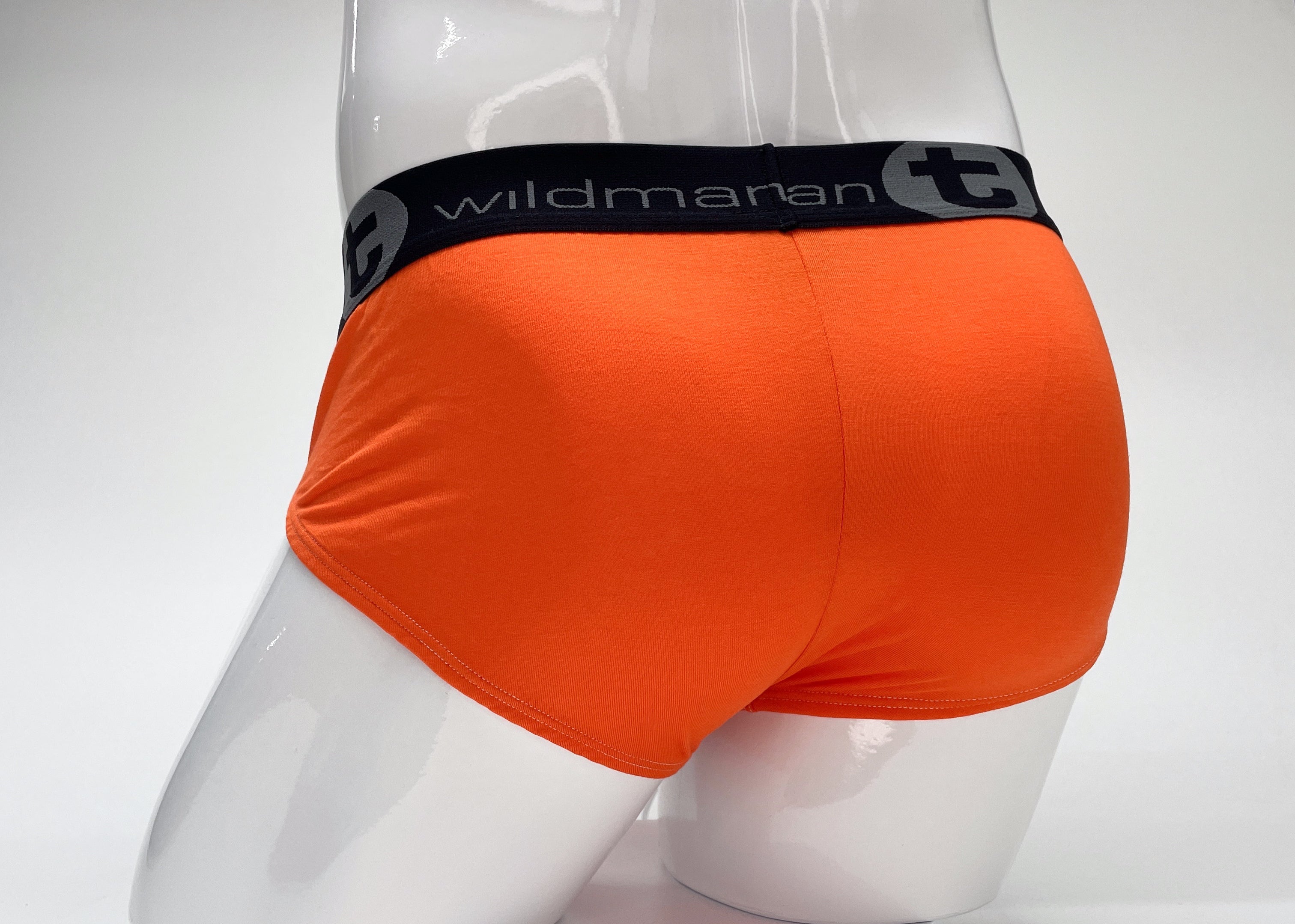 WildmanT Modal Big Boy Pouch Brief Orange - DealByEthan.gay loves WildmanT