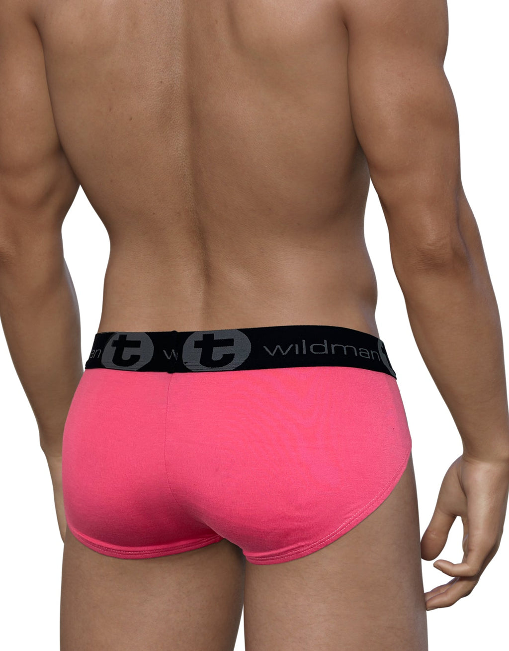WildmanT Modal Big Boy Pouch Brief Pink - DealByEthan.gay loves WildmanT