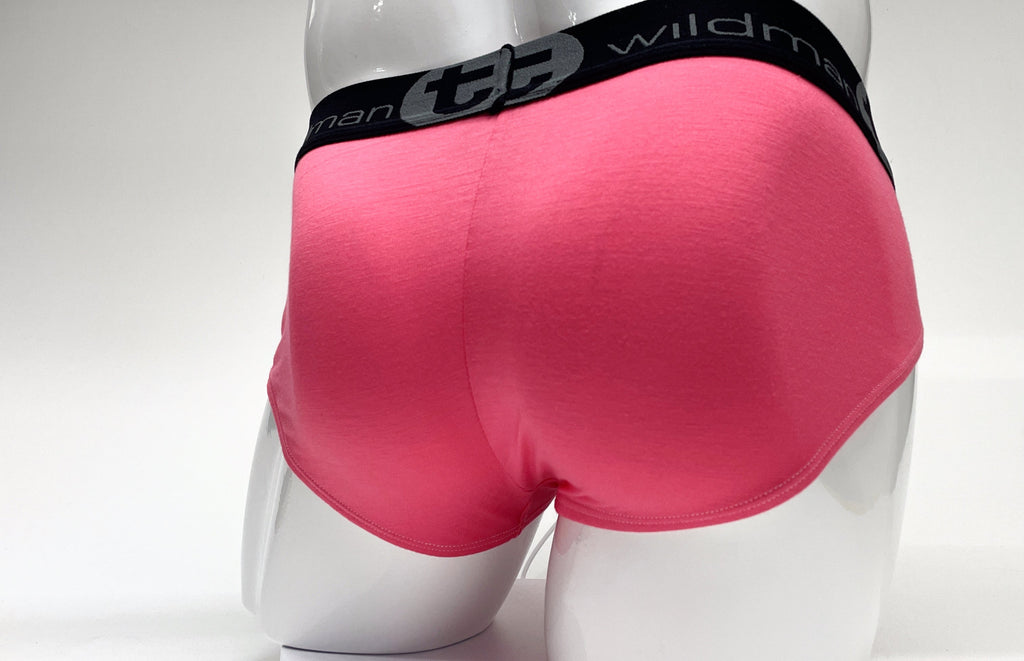 WildmanT Modal Big Boy Pouch Brief Pink - DealByEthan.gay loves WildmanT