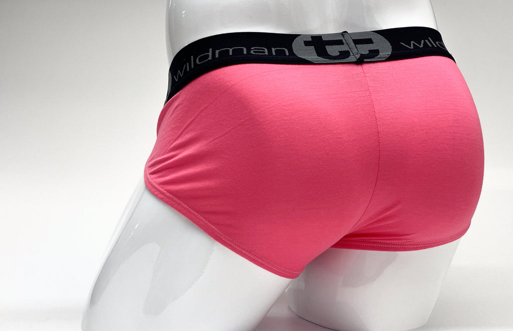 WildmanT Modal Big Boy Pouch Brief Pink - DealByEthan.gay loves WildmanT