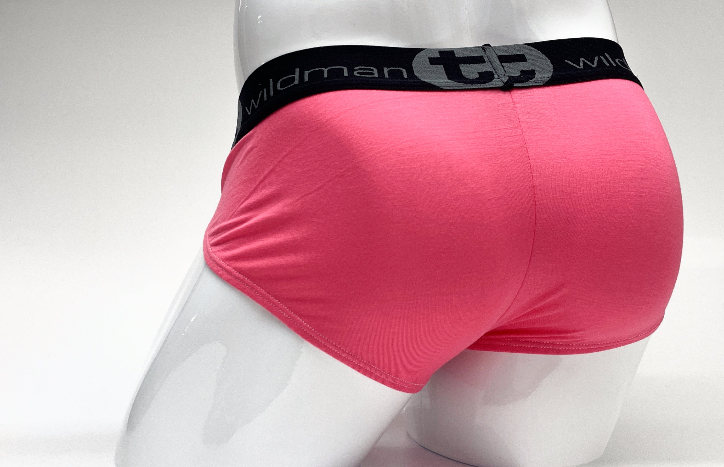WildmanT Modal Big Boy Pouch Brief Pink - DealByEthan.gay loves WildmanT